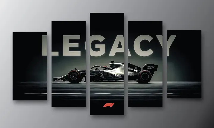 LEGACY F1 Racing Car (5 pcs set)