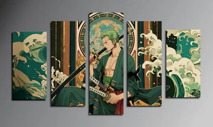 One Piece Roronoa Zoro (5 pcs set)