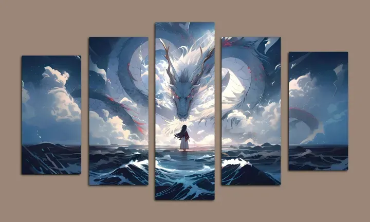 White Dragon Ocean (5 pcs set)