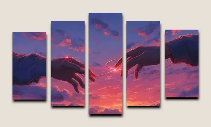 Red Thread of Fate Sunset (5 pcs set)