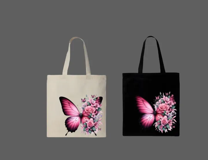 Pink Rose Butterfly