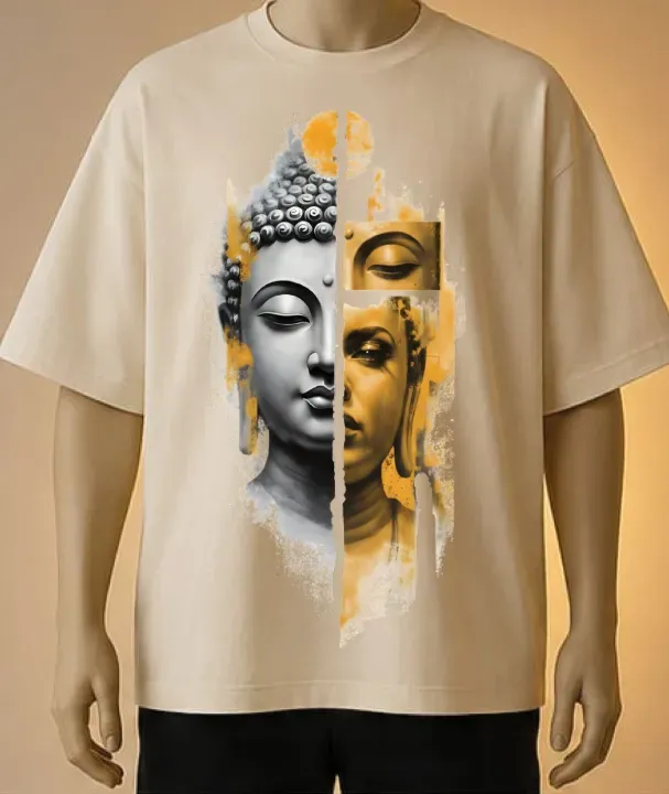 Artistic Golden Buddha