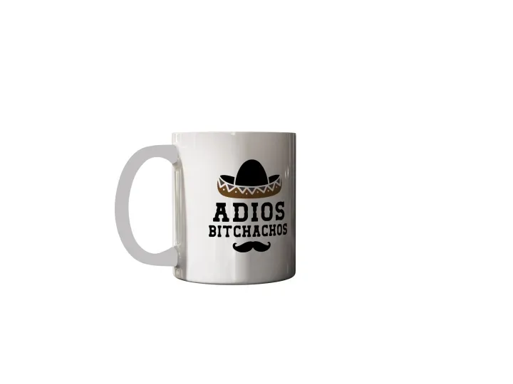 Adios Bitchachos Sombrero & Mustache