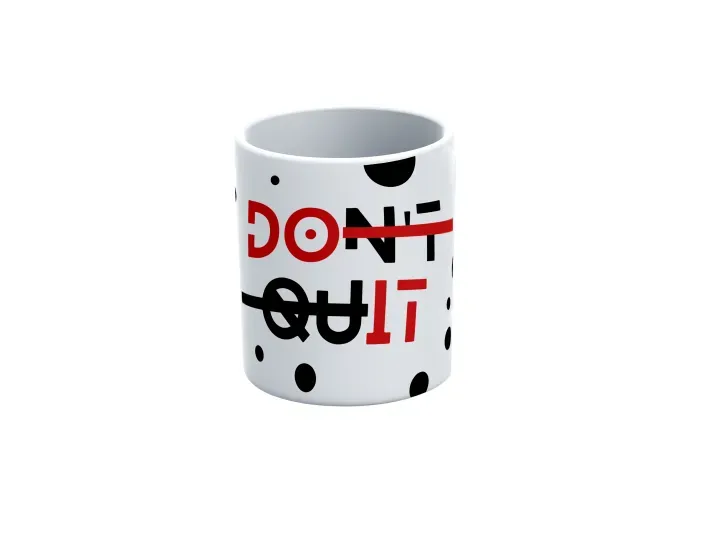 "DO IT" / "DON'T QUIT" Polka Dot